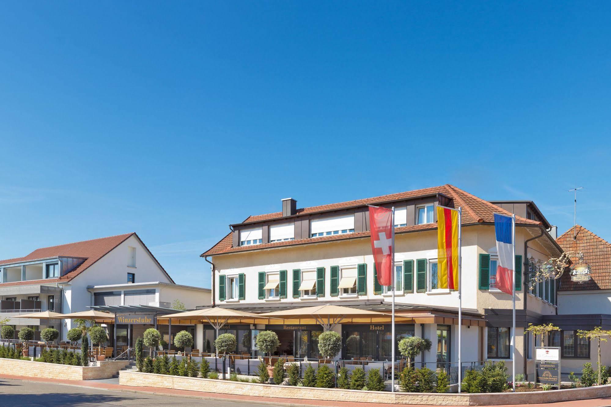 Hotel Winzerstube Иринген Экстерьер фото